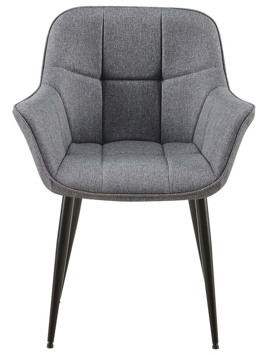 Roseville kangas ruokatuoli, tummanharmaa