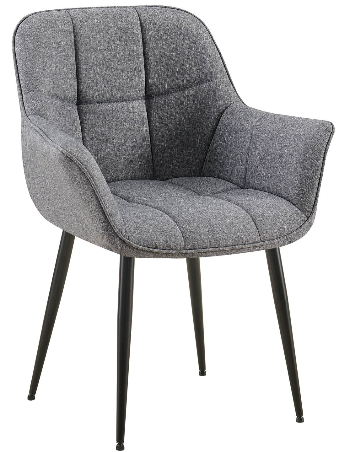 Roseville kangas ruokatuoli, tummanharmaa