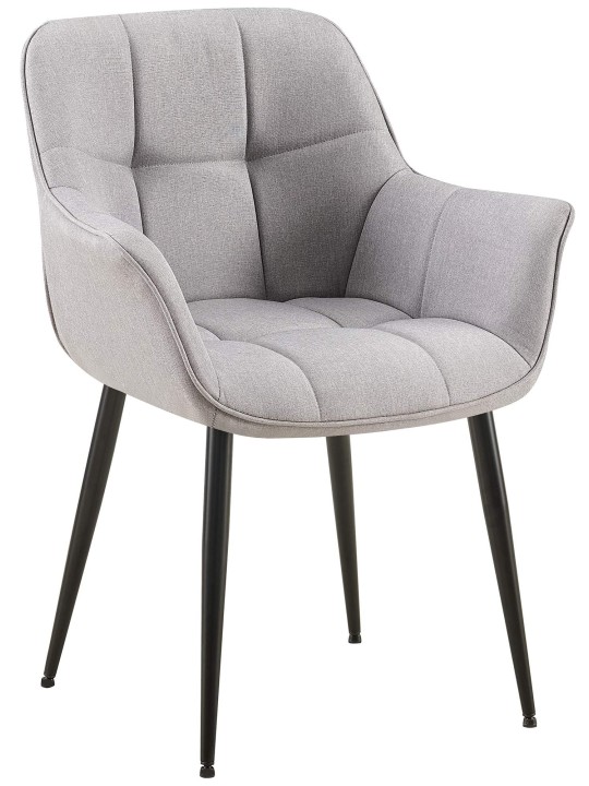 Roseville kangas ruokatuoli, harmaa