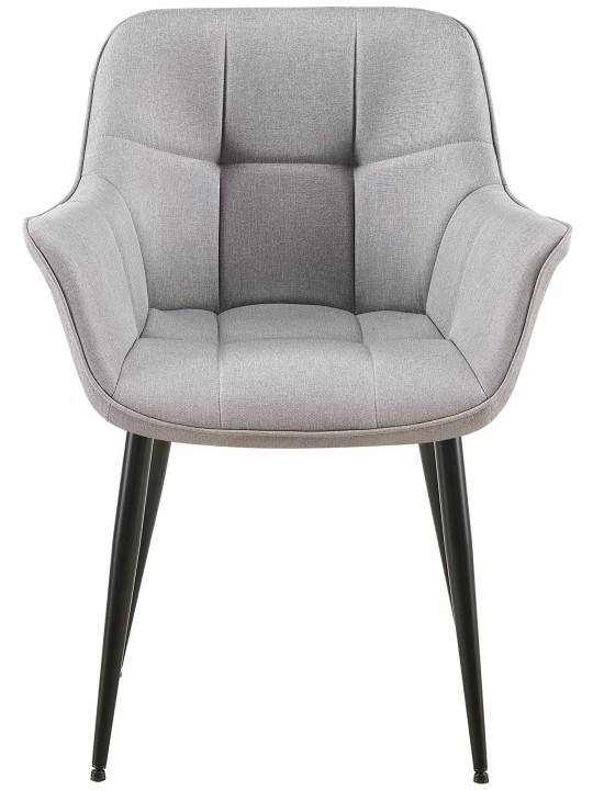 Roseville kangas ruokatuoli, harmaa