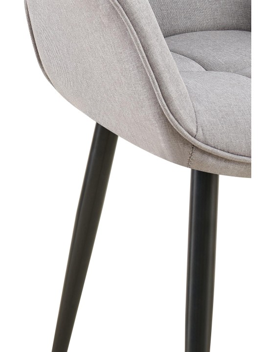 Roseville kangas ruokatuoli, harmaa