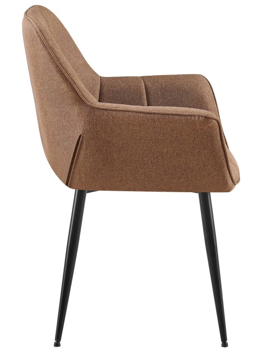 Roseville kangas ruokatuoli, taupe