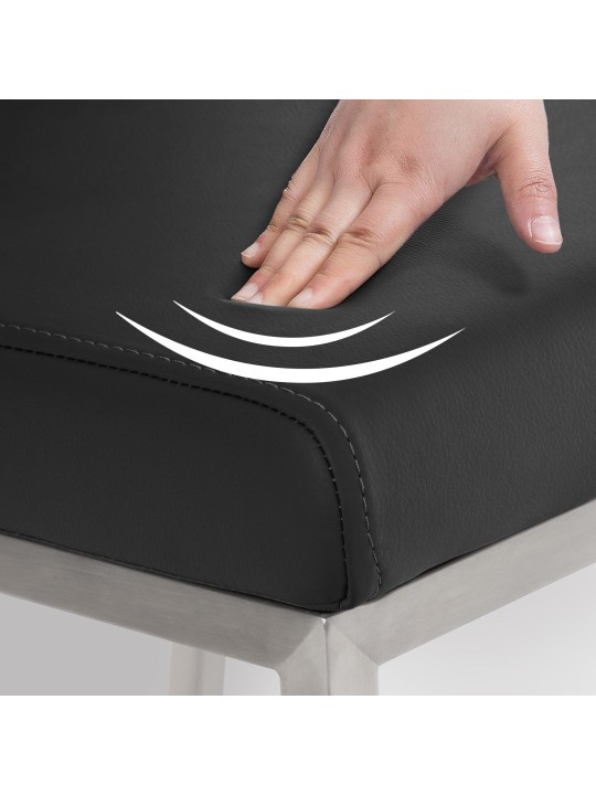 Colmar ruokapöydän tuoli, musta