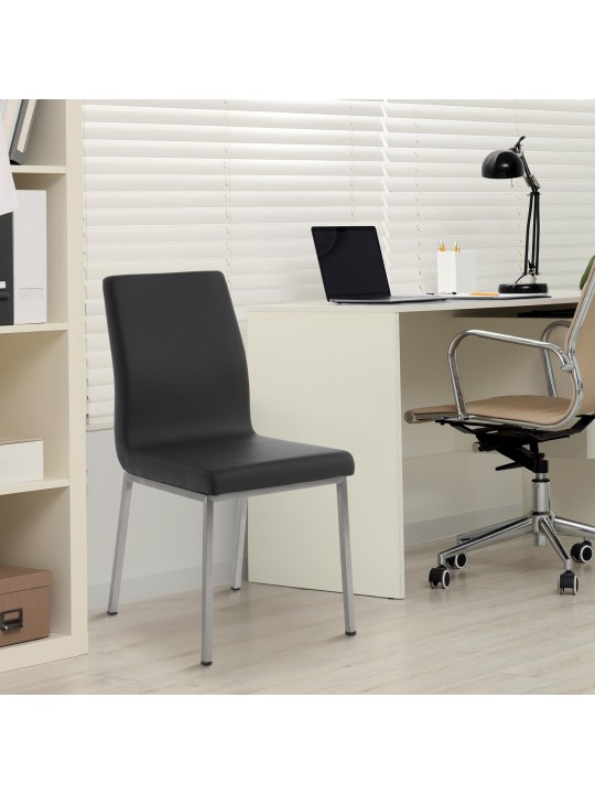 Colmar ruokapöydän tuoli, musta