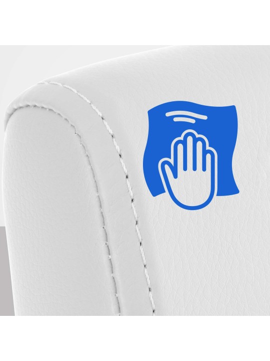 Colmar ruokapöydän tuoli, valkoinen