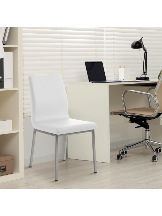 Colmar ruokapöydän tuoli, valkoinen