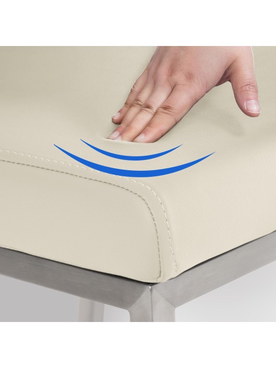 Colmar ruokapöydän tuoli, kermanvärinen