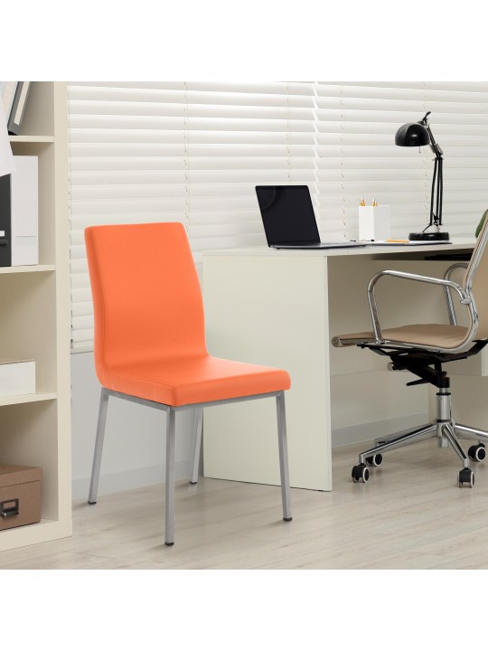 Colmar ruokapöydän tuoli, oranssi Colmar ruokapöydän tuoli, oranssi