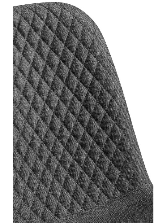 Tuoli Giverny kangasta, tummanharmaa