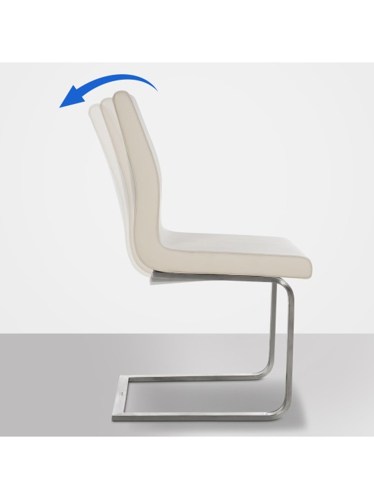 Belfort ruokapöydän tuoli, kermanvärinen