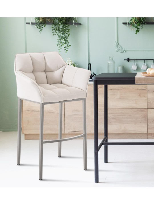 Baarijakkara Damaso E -kangas 4 jalan rungolla, valkoinen