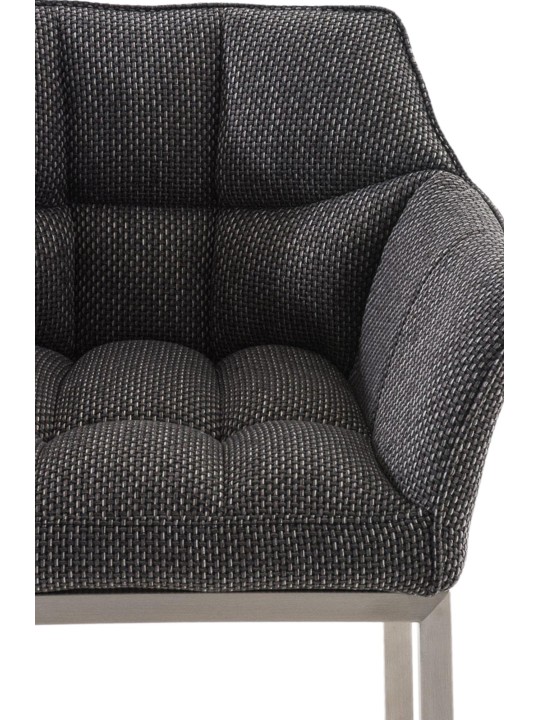 Baarijakkara Damaso E -kangas 4 jalan rungolla, titaaninharmaa