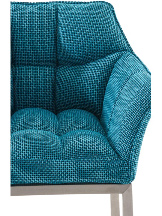 Baarijakkara Damaso E -kangas 4 jalan rungolla, turkoosi