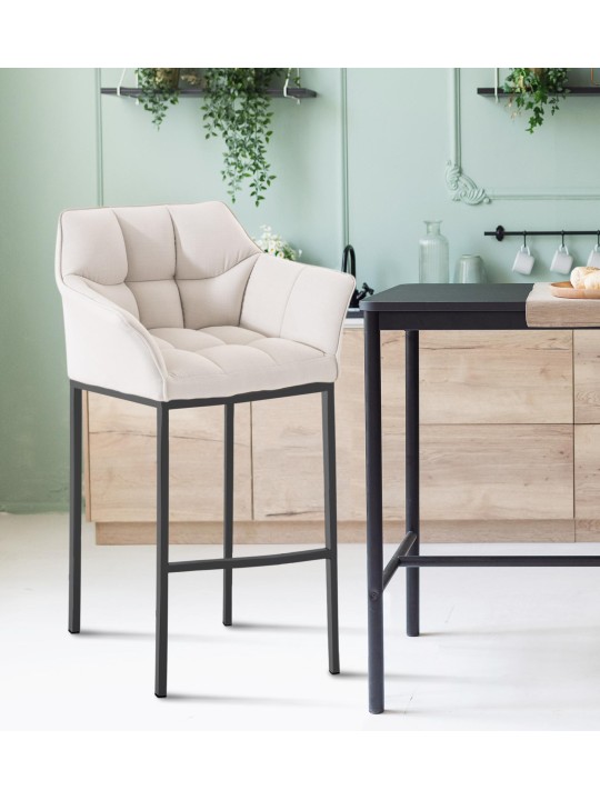 Baarijakkara Damaso B -kangas 4 jalan rungolla, valkoinen