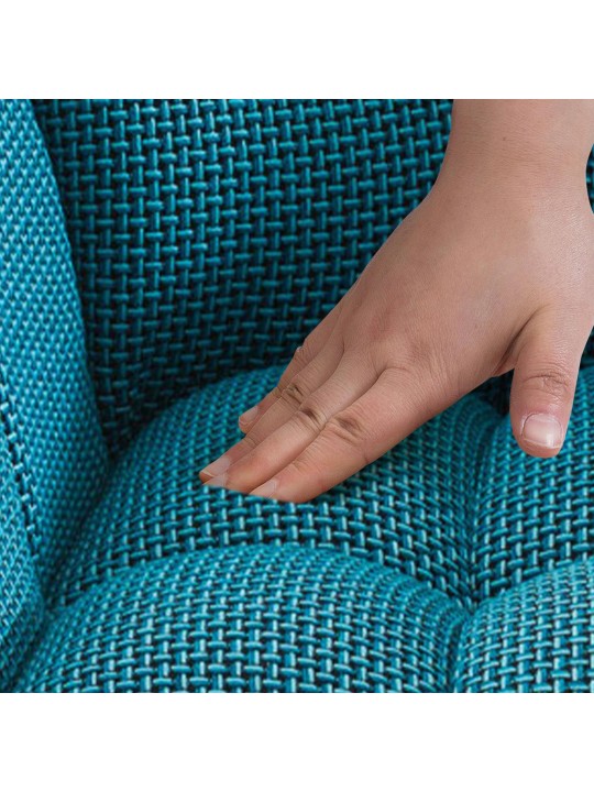 Baarijakkara Damaso B kangas, turkoosi