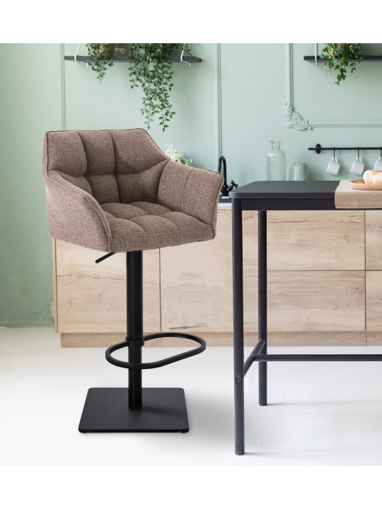 2 baarijakkaran setti Damaso kangasta, terraruskea