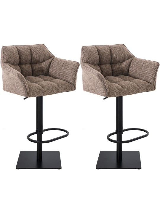 2 baarijakkaran setti Damaso kangasta, terraruskea