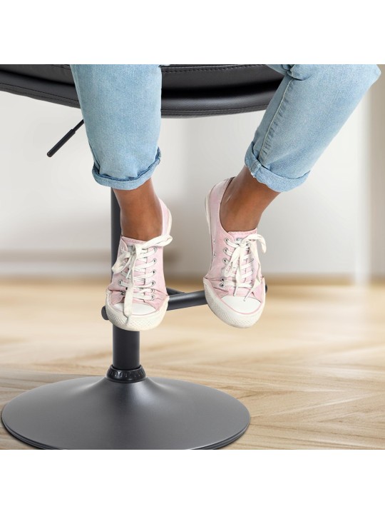 Baarijakkara Damar keinonahkaa, musta