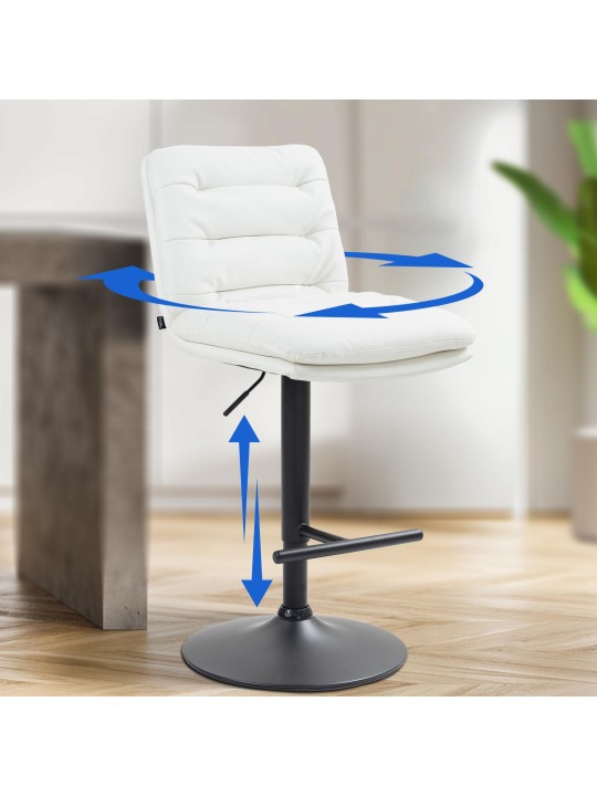 Baarijakkara Damar keinonahkaa, valkoinen