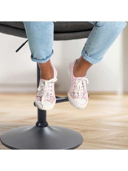 Baarijakkara Damar kangas, tummanharmaa