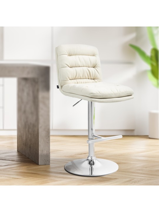 Baarijakkara Damar kangas kromi, kermanvärinen