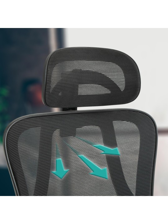 Bryden työtuoli, musta Bryden työtuoli, musta