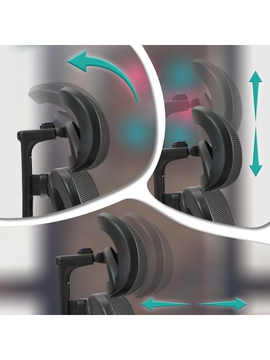 Bryden työtuoli, musta Bryden työtuoli, musta