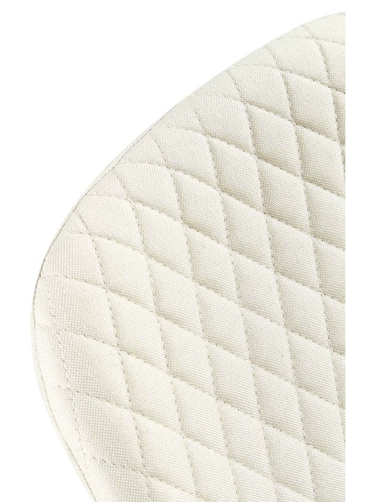 4 tuolin setti Giverny kangas, kermanvärinen