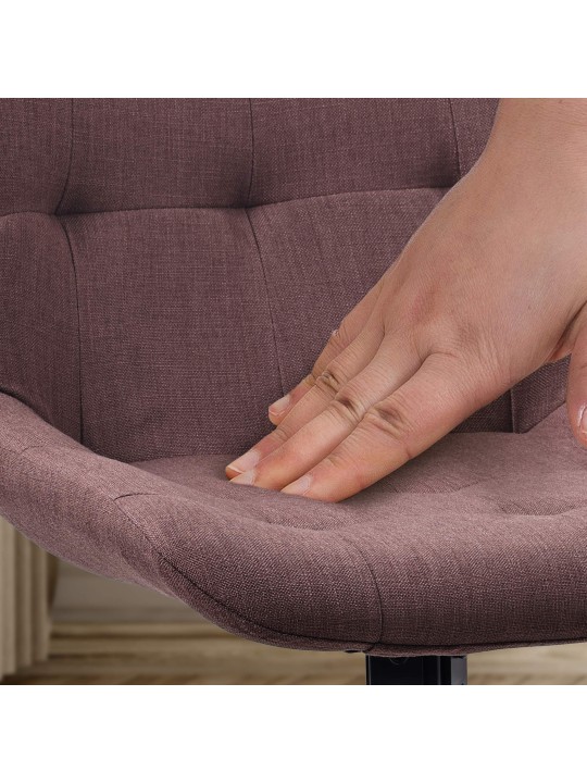 Merna kangas ruokatuoli, ruskea