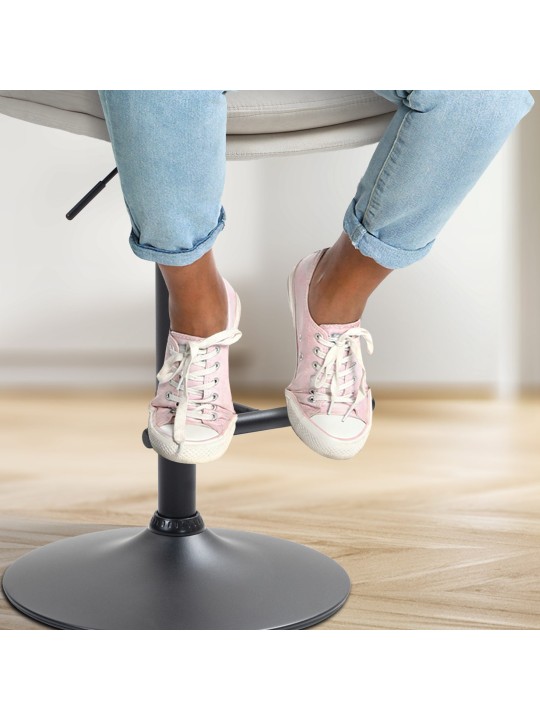 2 baarituolia Damar velvet, kermanvärinen