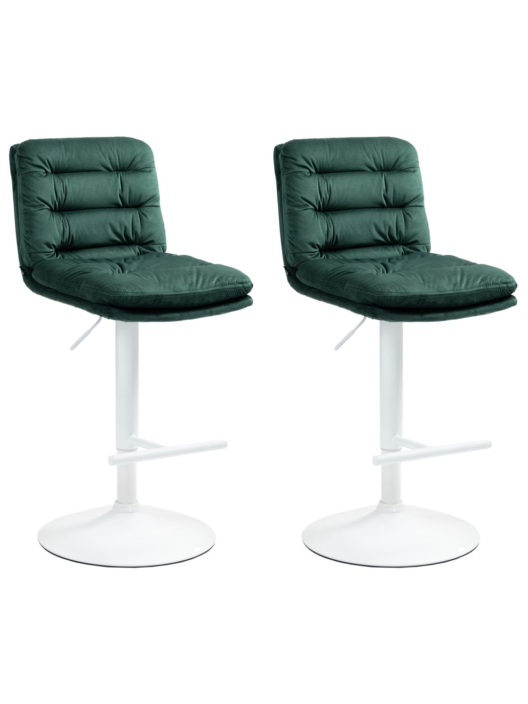 2 baarituolia Damar velvet, vihreä