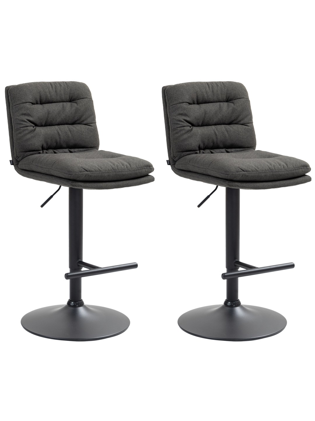 2 baarijakkaran sarja Damar kangas, tummanharmaa