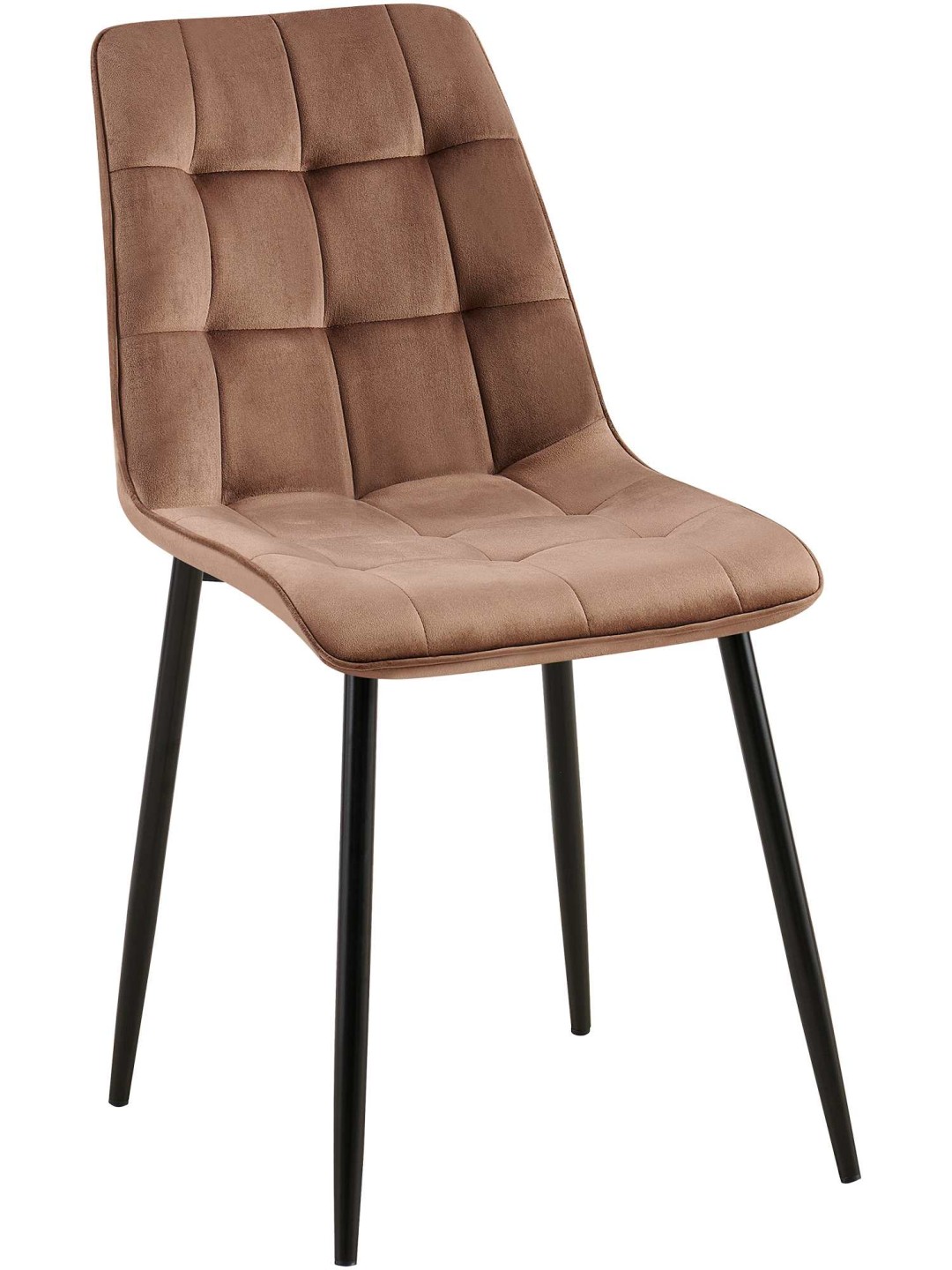 Gifford samettinen ruokapöydän tuoli, ruskea