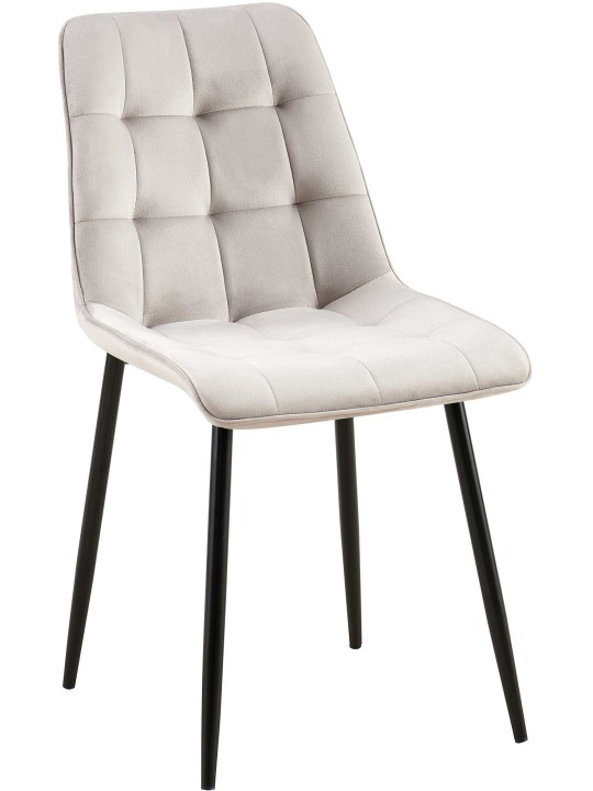 Gifford samettinen ruokapöydän tuoli, harmaa