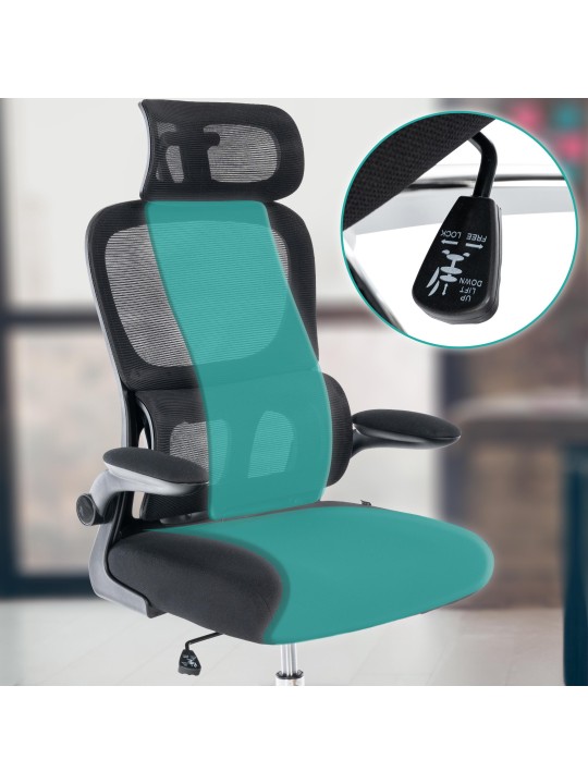 Overton työtuoli, musta