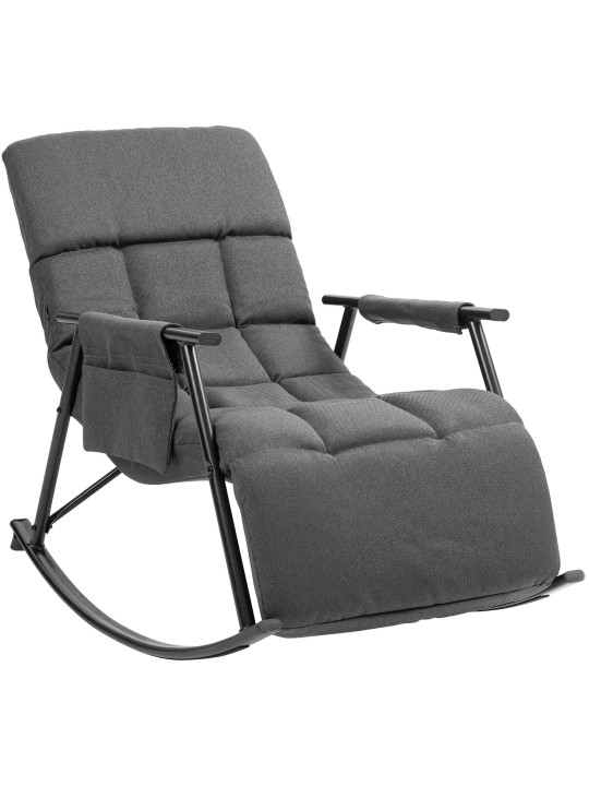 Keinutuoli Cathy kangasta, tummanharmaa Keinutuoli Cathy kangasta, tummanharmaa