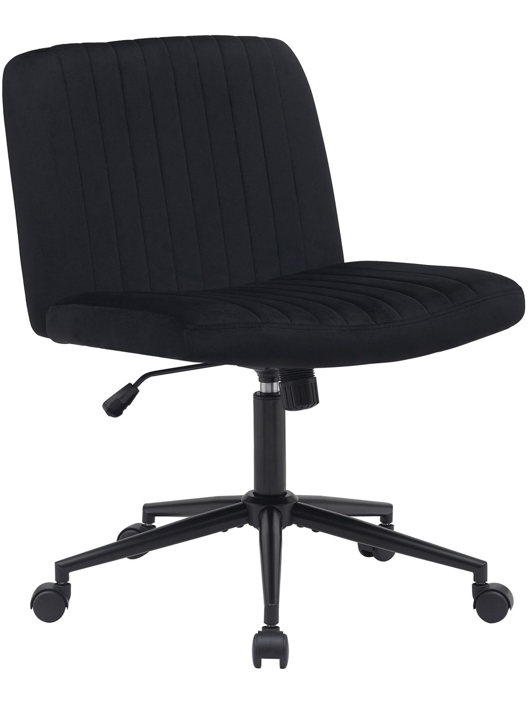 Kingman samettityötuoli, musta