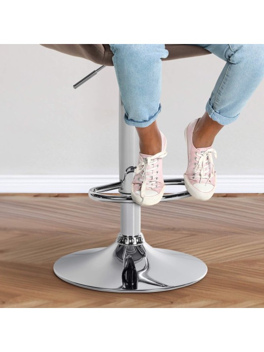 Baarijakkara Braga samettikromi, ruskea Baarijakkara Braga samettikromi, ruskea