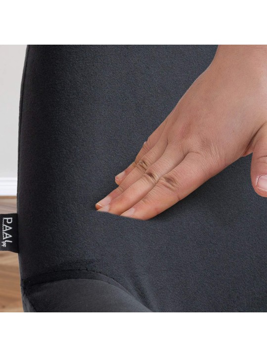 Baarijakkara Braga samettikromi, musta