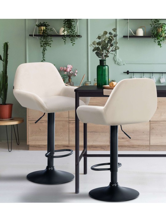 Baarijakkara Braga samettia, kermanvärinen