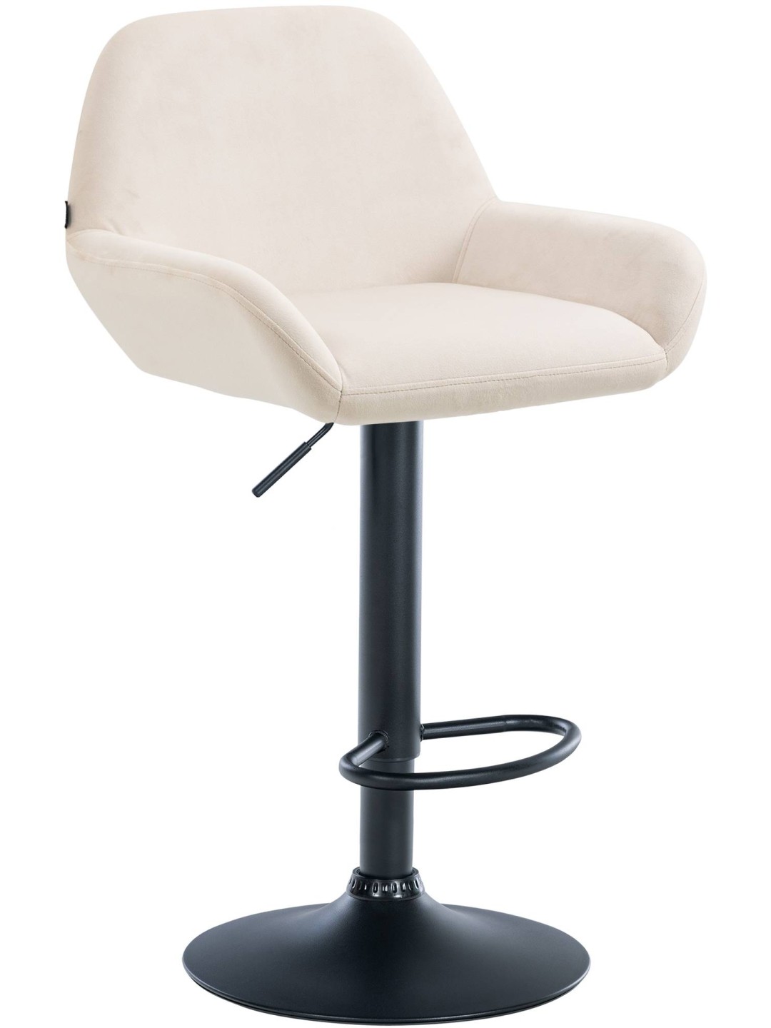 Baarijakkara Braga samettia, kermanvärinen