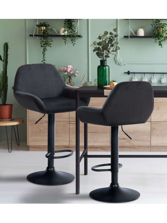 Baarijakkara Braga samettia, musta