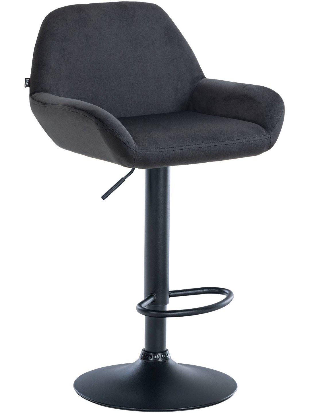 Baarijakkara Braga samettia, musta