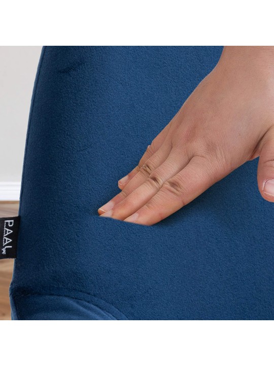 2 baarijakkaran sarja Braga velvet, sininen