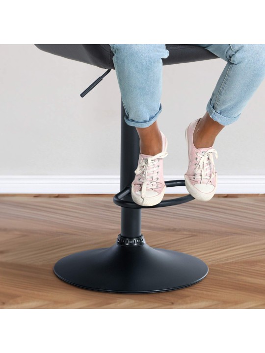 2 baarijakkaran sarja Braga velvet, musta