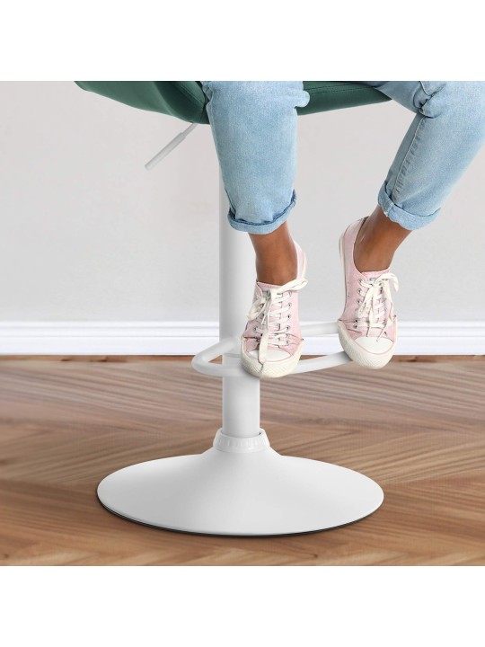 2 baarijakkaran sarja Braga velvet, tummanvihreä