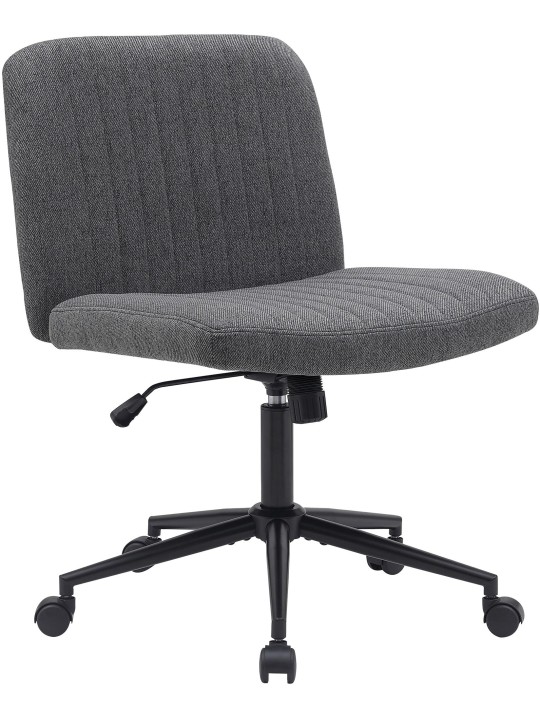Toimistotuoli Kingman kangasta, tummanharmaa