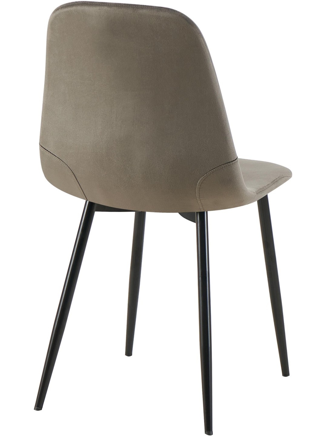 Baxter samettinen ruokapöydän tuoli, antrasiitti