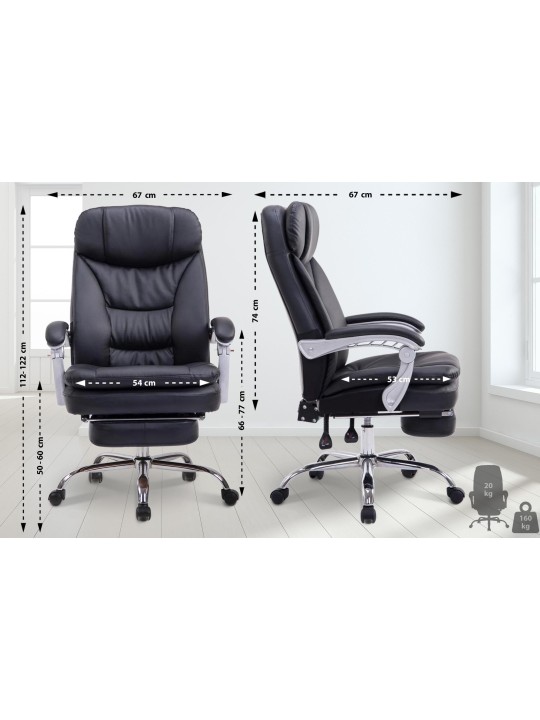 XL Troy työtuoli, musta XL Troy työtuoli, musta