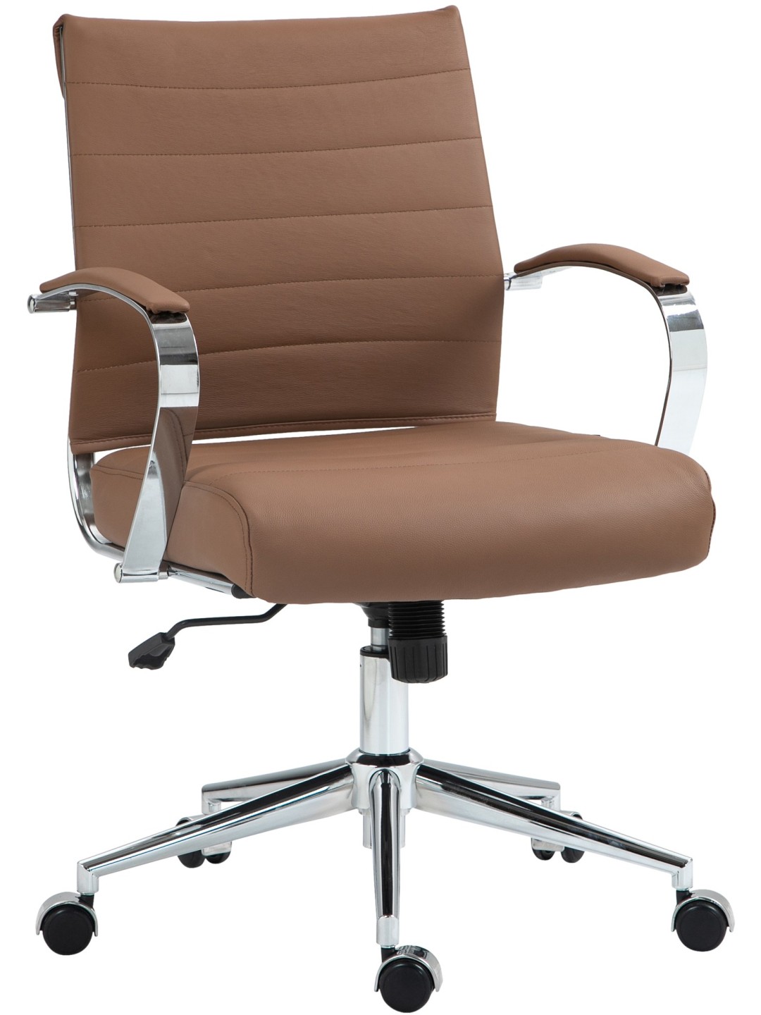 Oakland aitoa nahkaa työtuoli, vaaleanruskea